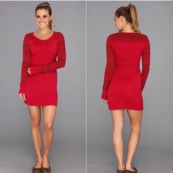 Patagonia Rios Secret Raspberry Lambswool Shirt Dress Size Small Mini Boho Cute - Picture 2 of 11